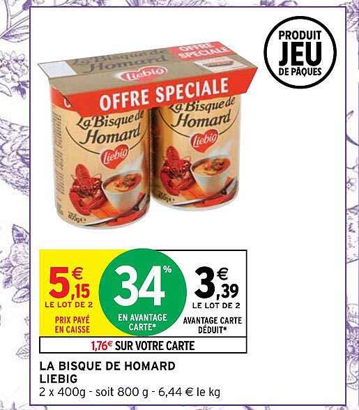 la bisque de homard liebig