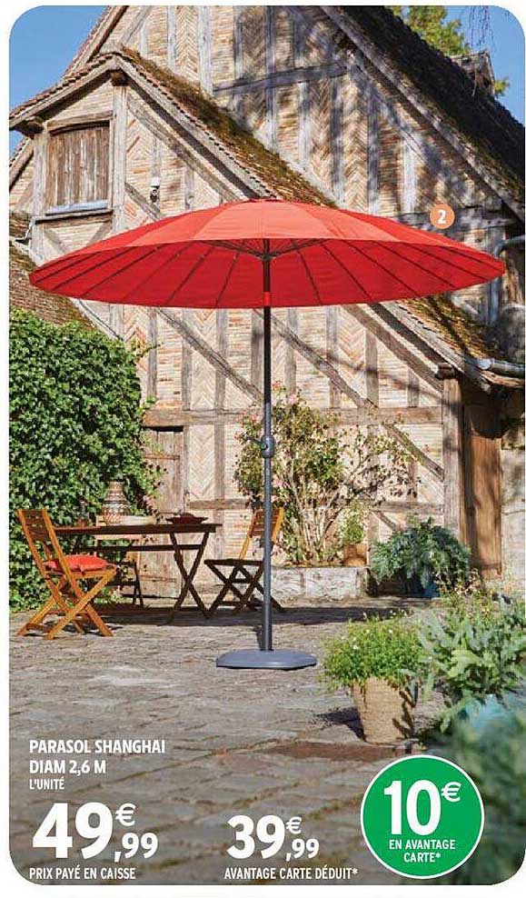 parasol shanghai diam 2,6 m
