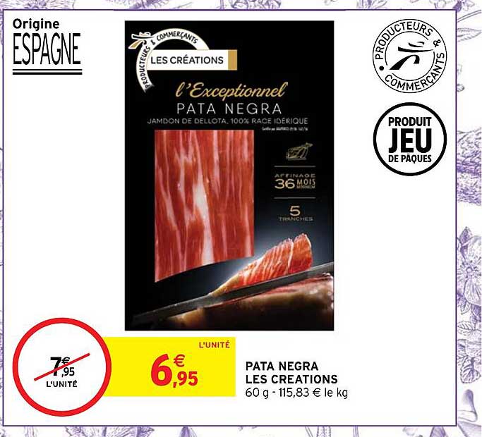 pata negra les créations