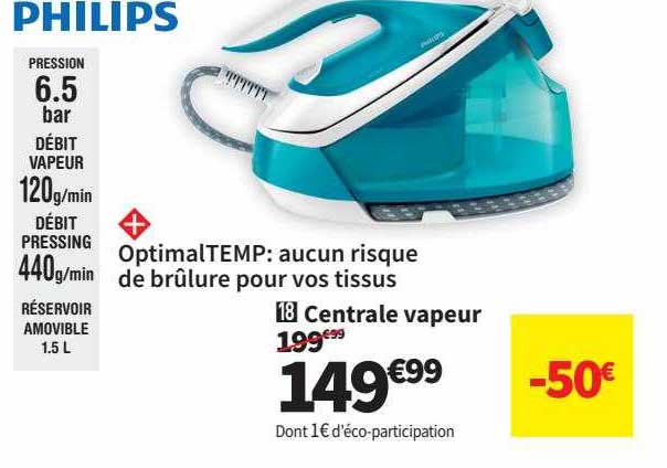 Centrale Vapeur Philips