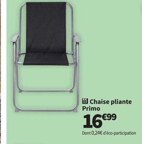 Chaise Pliante Primo