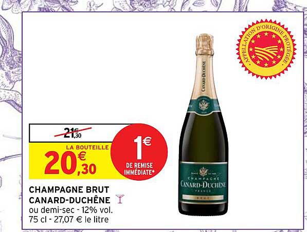 champagne brut canard-duchêne