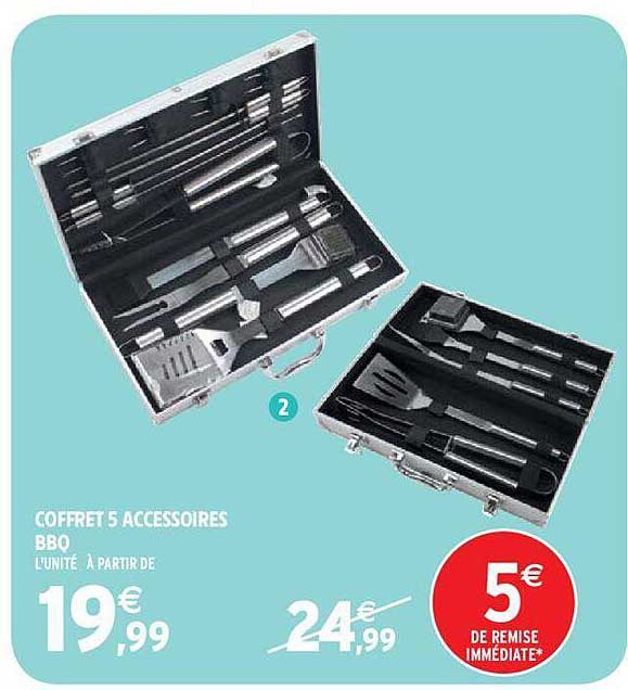Coffret 5 Accessoires Bbq