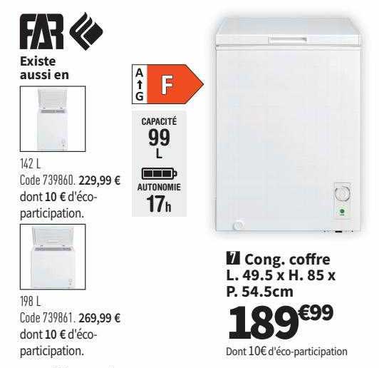 cong. coffre l.49.5 x h.85 x p.54.5 cm far