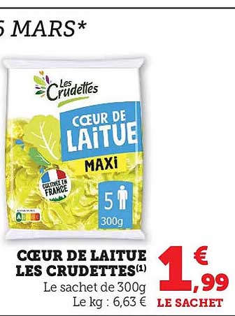 Cœur De Laitue Les Crudettes