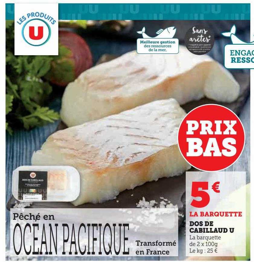 Dos De Cabillaud U