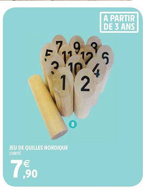 jeu de quilles nordique