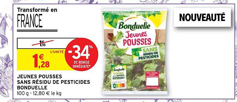 Jeunes Pousses Sans Résidu De Pesticides Bonduelle