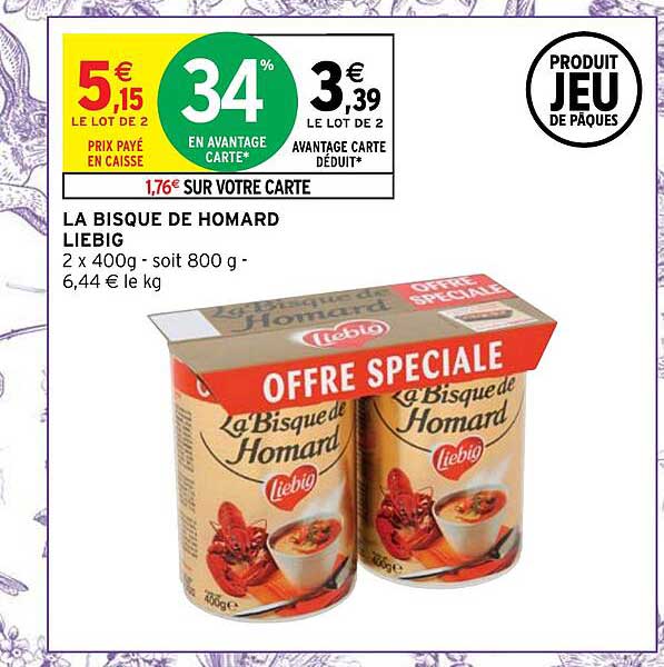 la bisque de homard liebig