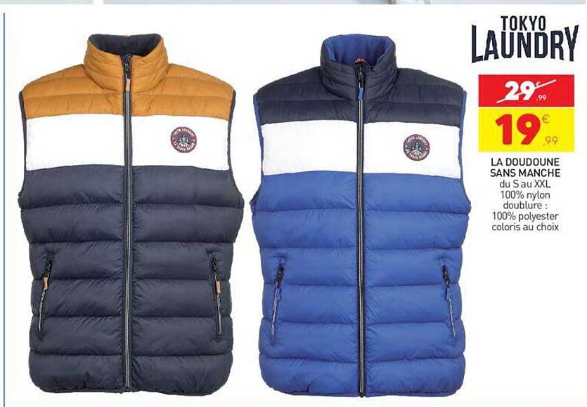 la doudoune sans manche tokyo laundry