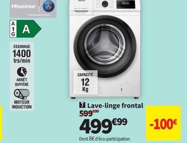 lave-linge frontal hisense