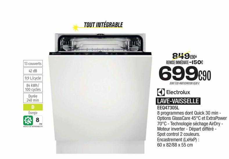Lave-vaisselle Electrolux