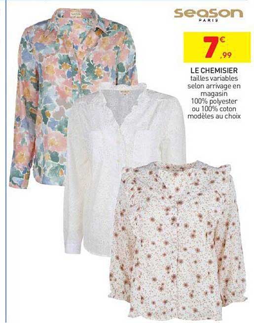 le chemisier season