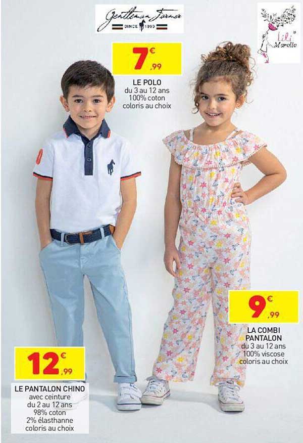 le polo, le pantalon chino, la combi pantalon