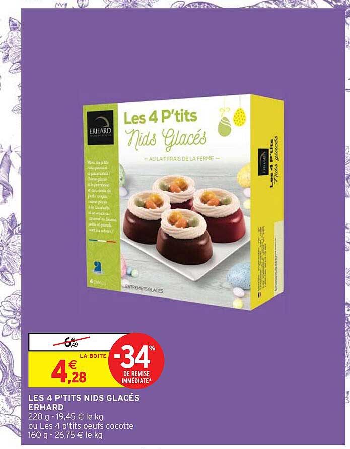 les 4 p'tits nids glacés erhard