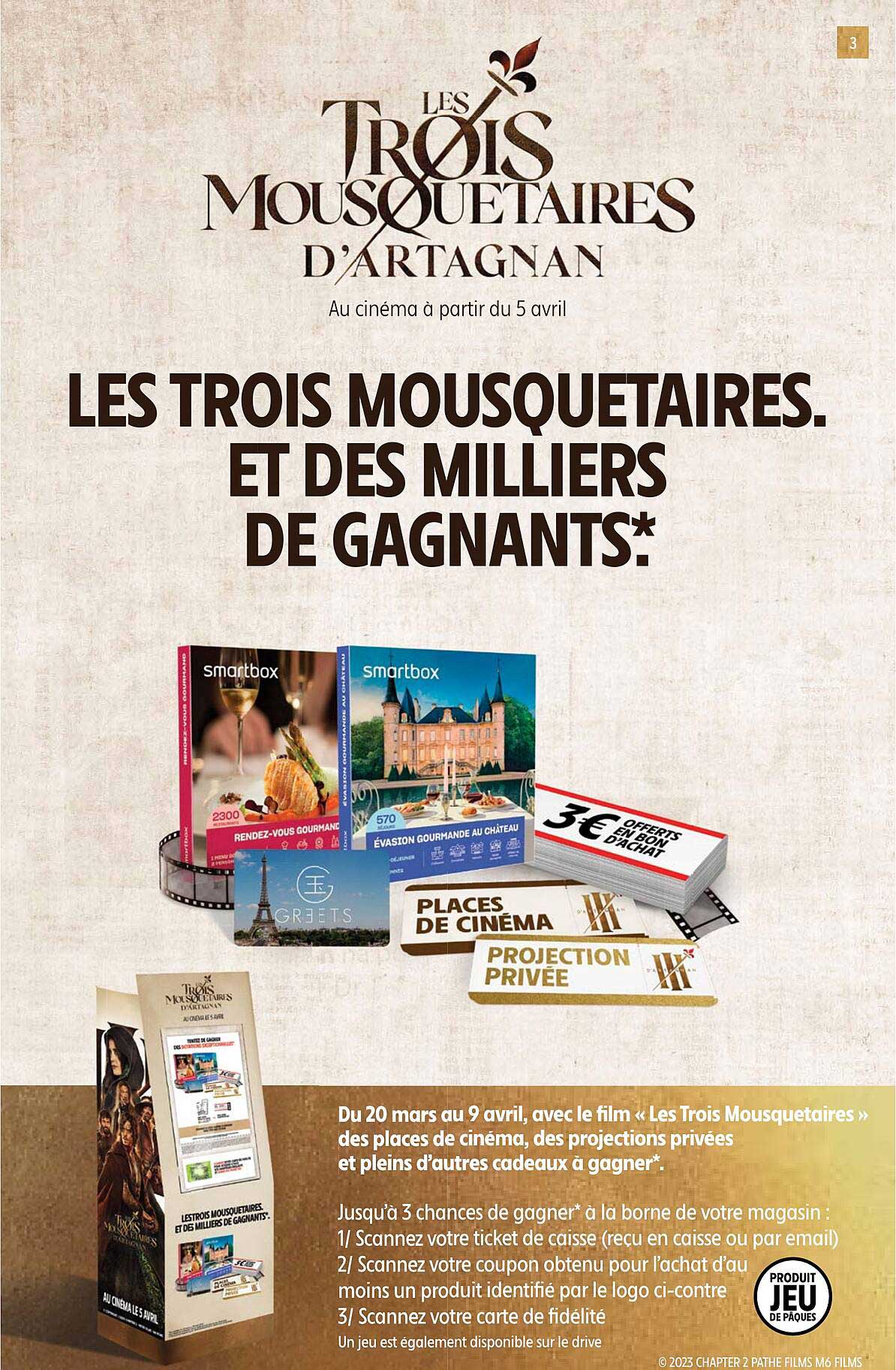 les trois mousquetaires d'artagnan