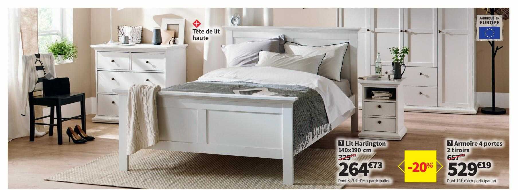 Lit Harlington 140 X 190 Cm