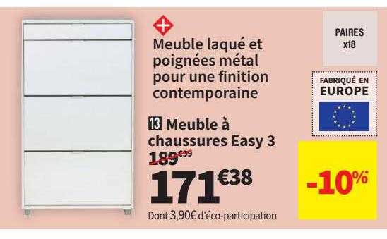 Meuble à Chaussures Easy 3