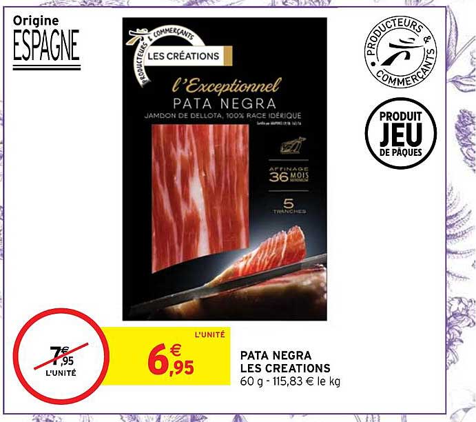 pata negra les créations