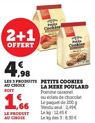 petits cookies la mère poulard