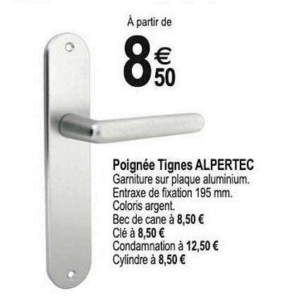 poignée tignes alpertec