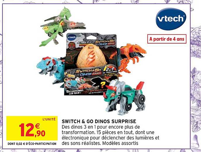 switch & go dinos surprise vtech
