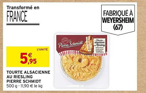 tourte alsacienne au riesling pierre schmidt