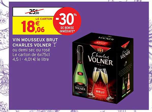 vin mousseux brut charles volner