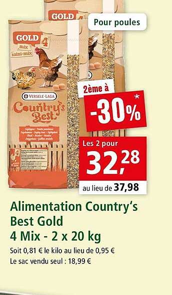 alimentation country's best gold