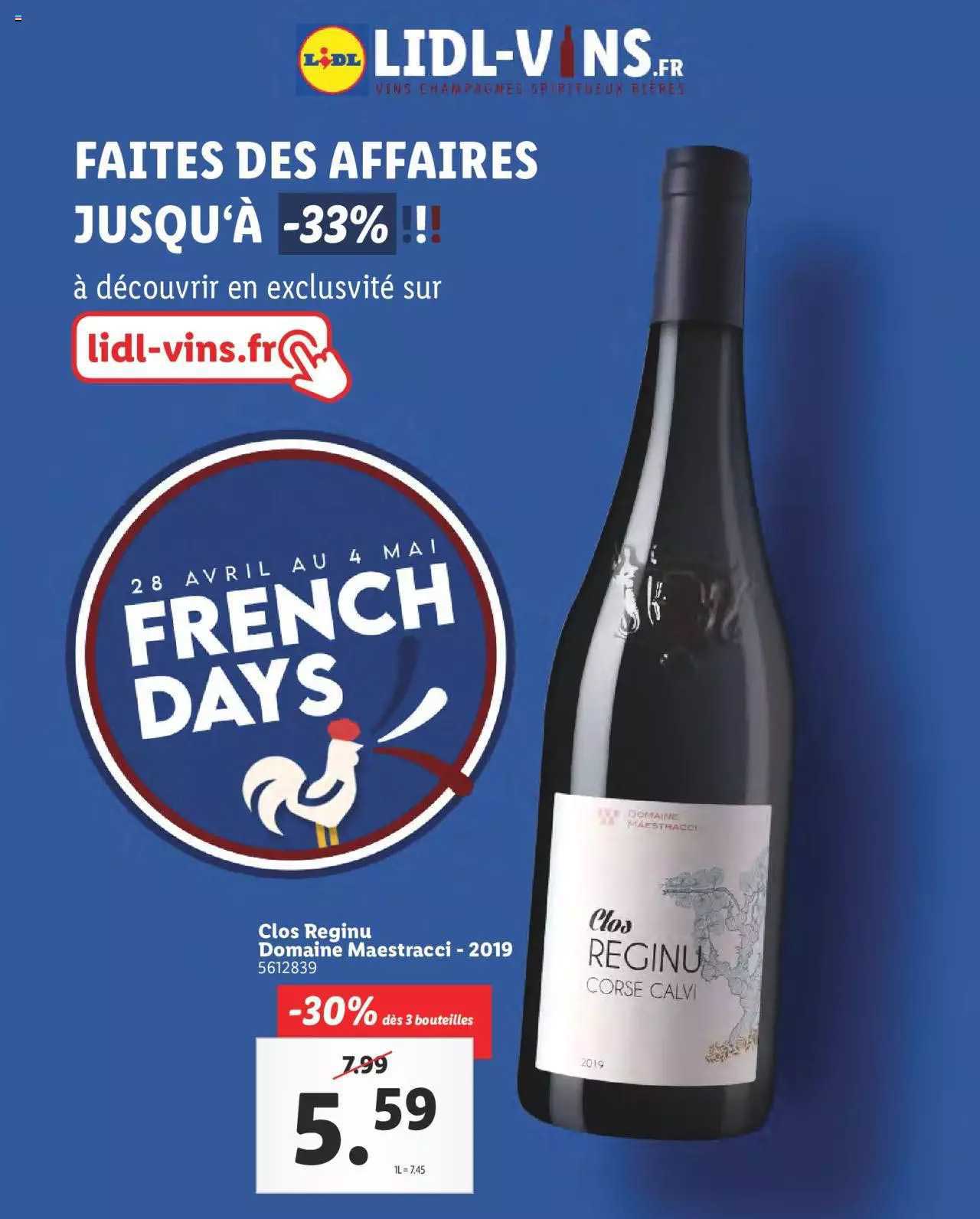 clos reginu domaine maestracel - 2019