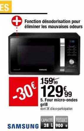 four micro-ondes grill samsung