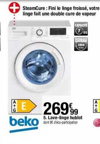 Lave-linge Hublot Beko