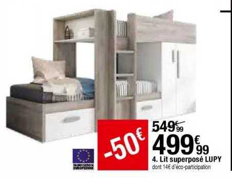 lit superposé luppy