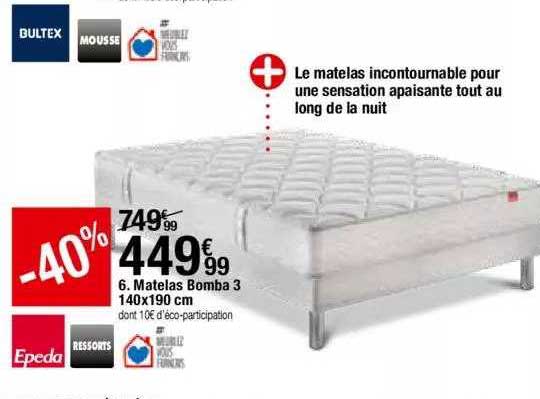 matelas bomba 3 140 x 190 cm epeda