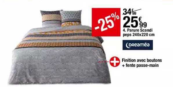 parure scandi peps 240 x 220 cm dreaméa