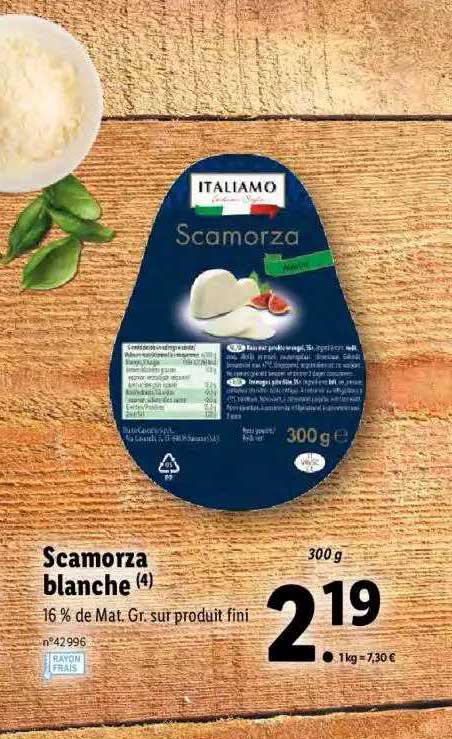 Scamorza Blanche Italiamo