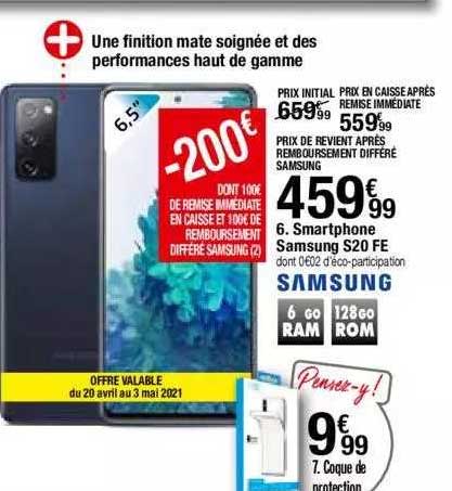 smartphone samsung s20 fe