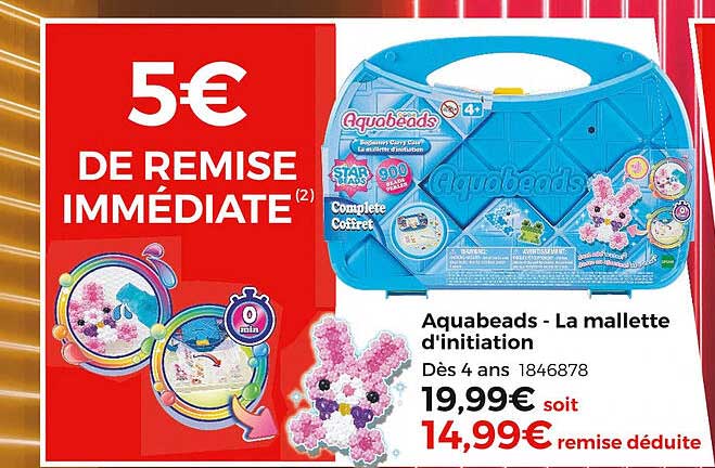 aquabeads - la mallette d'initiation