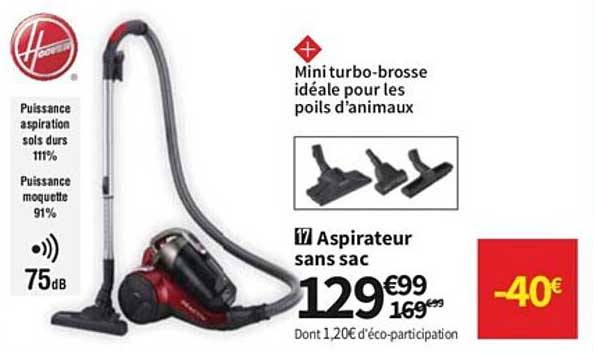 Aspirateur Sans Sac Hoover