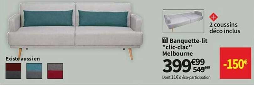 banquette-lit "clic-clac" melbourne