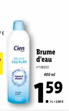 brume d'eau cien
