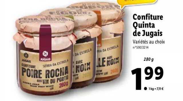 confiture quinta de jugais