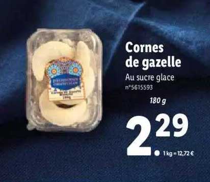 cornes de gazelle
