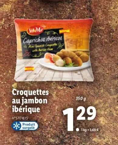 croquettes au jambon ibérique sol & mar