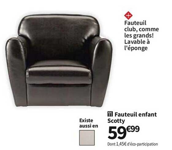 fauteuil enfant scotty