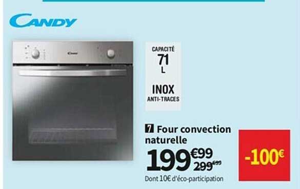 four convection naturelle candy