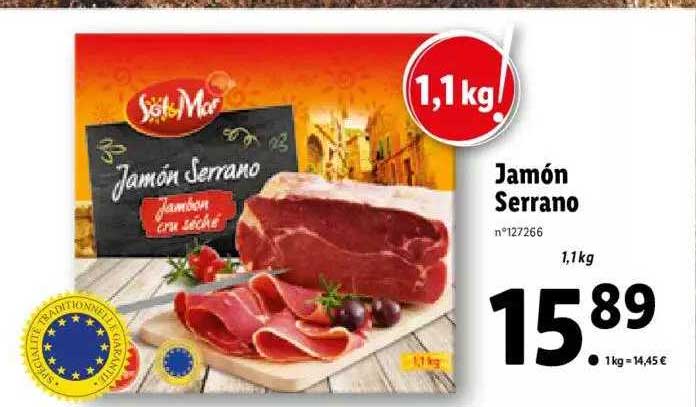 jamón serrano sol & mar