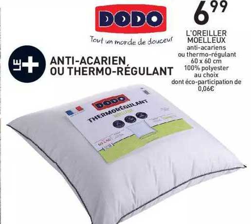 l'oreiller moelleux dodo