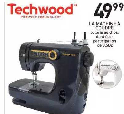 la machine à coudre techwood