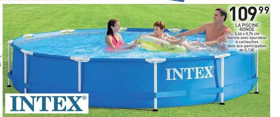 La Piscine Ronde Intex